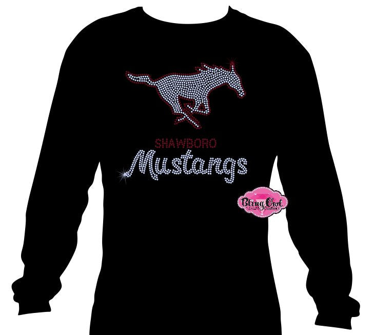 Shawboro Mustangs Long Sleeve Unisex