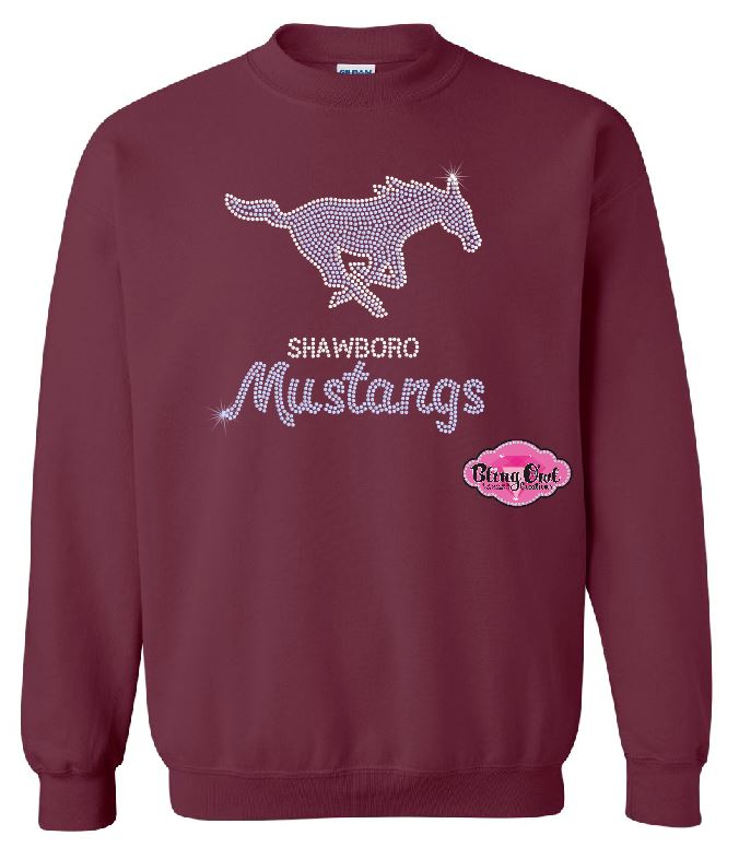 Shawboro Mustangs Crewneck Unisex