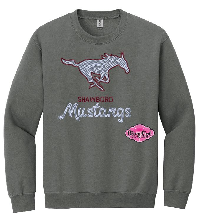 Shawboro Mustangs Crewneck Unisex