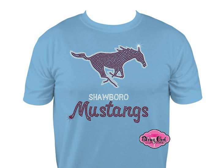 Shawboro Mustangs Scoop Neck Unisex