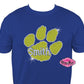 Smith Paw Print (Rhinestone Design)