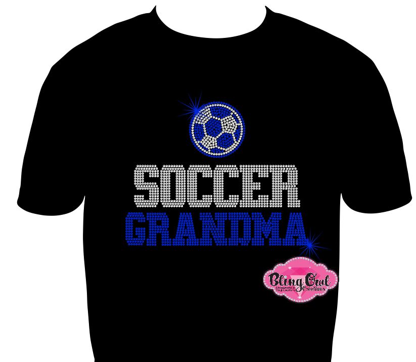 soccer_grandma spirit_wear bling_shirts mama gameday_tshirts glam_shirts rhinestones sparkle bling