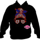 Mom Bun Soccer Glasses Messy Hair soccer_mom spirit_wear rhinestones sparkle bling