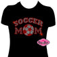 soccer_mom spirit_wear gameday_tshirt life rhinestones sparkle bling