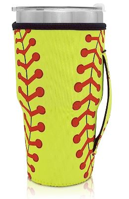 Softball Cup Sleeve Neoprene Insulated Sleeves Cover Holder - 30oz-32oz Tumbler