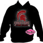 spartans cheer coach spartans mascot cheerleader cheerleading school spirit logo_school spirit wear_school spirit mascot_cheer school_colors_apparel game_day_sweatshirt pep_rally_outfit pep_club shirts rhinestones sparkles bling
