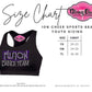 Fusion Dance Team Youth Sports Bra
