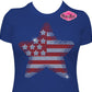 star usa flag country pride america elections vote politics shirt rhinestones sparkle bling