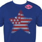 star usa flag country pride america elections vote politics shirt rhinestones sparkle bling