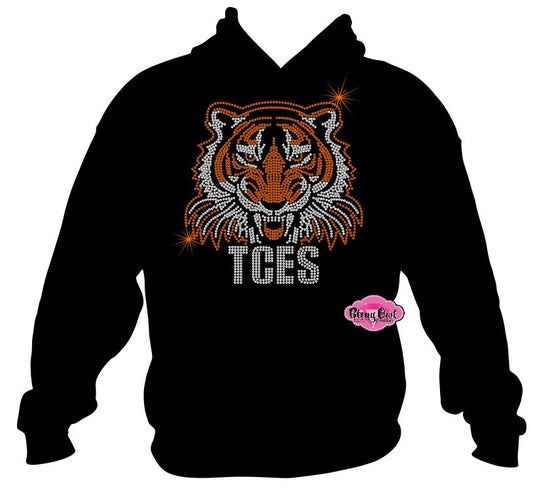TCES Tiger Face Sweatshirt