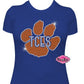 TCES Paw Womens Fitted Tshirt