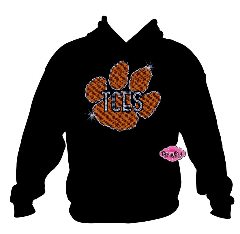 TCES Paw Sweatshirt