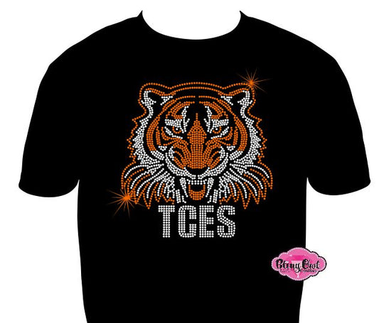 TCES Tiger Face Unisex Tshirt