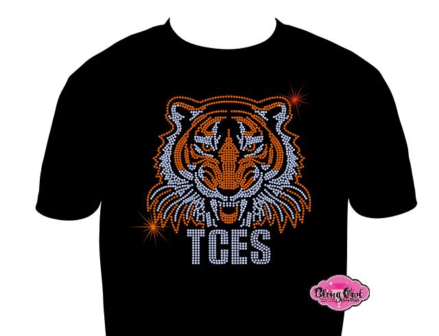 TCES Tiger Face Unisex Tshirt