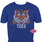 TCES Tiger Face Unisex Tshirt