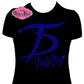 drillers_mom_td_logo fitted shirt teamwear rhinestones sparkle bling