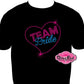 team bride bridal_tribe rhinestone_ladies_bling_tees sparkle bachelorette_party_outfit bridal_shower_tshirt bling_babes chic_and_casual