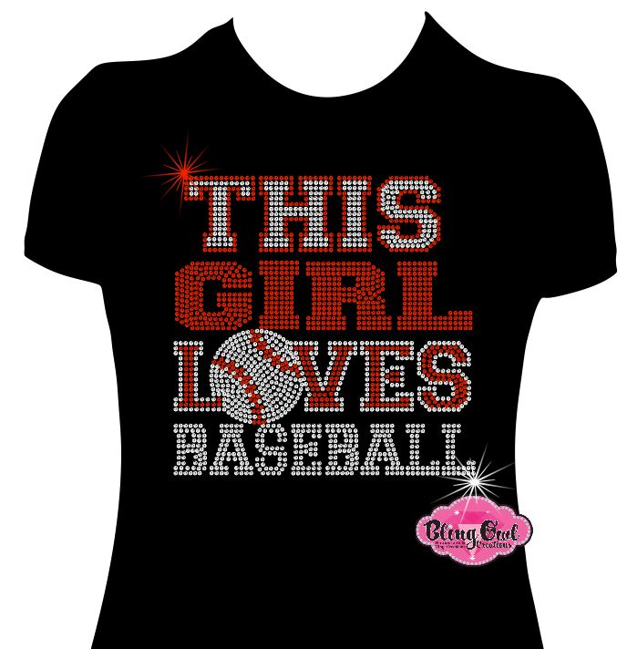 this girl loves baseball_mom_ball_sports shirts game day rhinestones sparkle bling