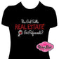 Real Estate Agent Tshirt sparkle bling potential clients open houses networking events real estate market referrals tshirt