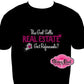 Real Estate Agent Tshirt sparkle bling potential clients open houses networking events real estate market referrals tshirt