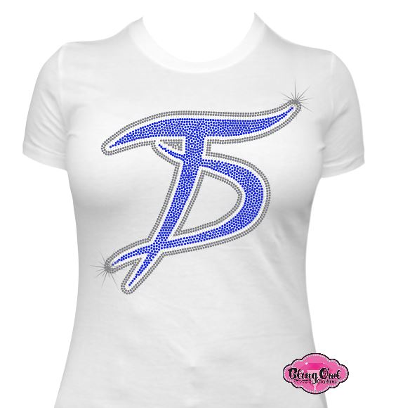 Drillers TD Logo Short Sleeve Womens Fitted Tshirt