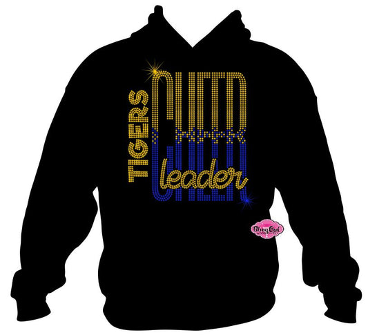 Tigers Cheerleader Tall Unisex Sweatshirt Adult
