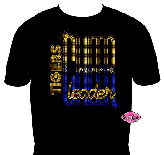 Tigers Cheerleader Tall Unisex Short Sleeve Adult Tshirt