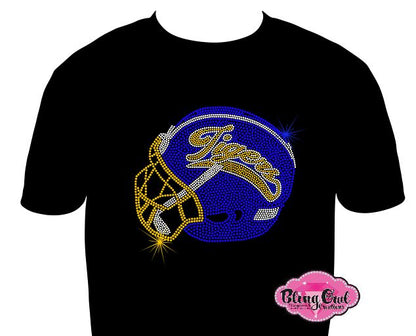 Tigers Helmet Short Sleeve Adult Unisex