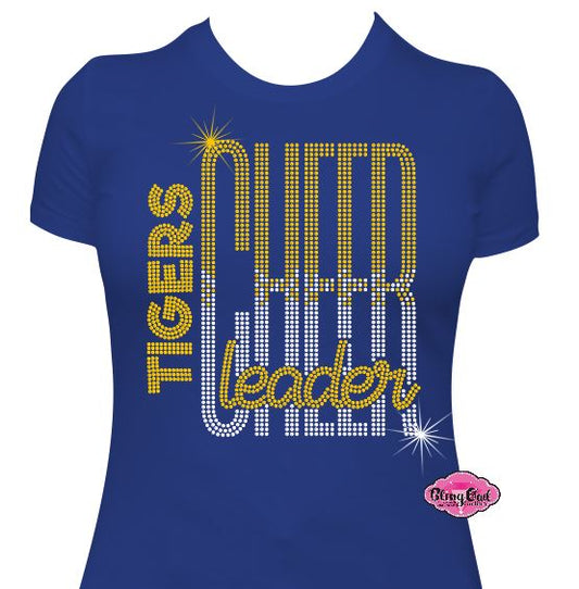 Tigers Cheerleader Tall Womens Fitted Adult