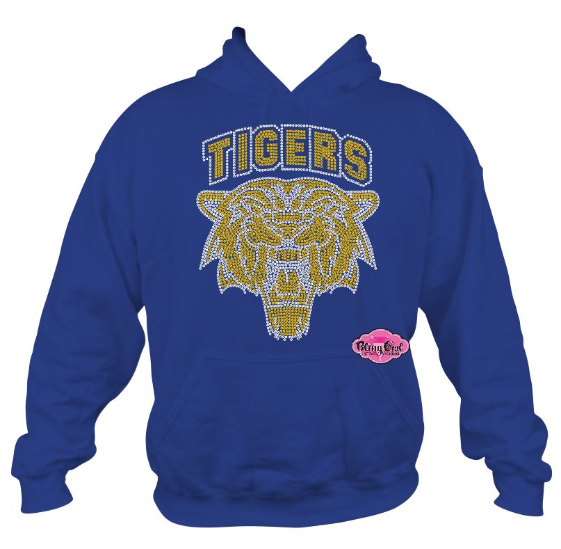 Tigers Name on Top Unisex Sweatshirt