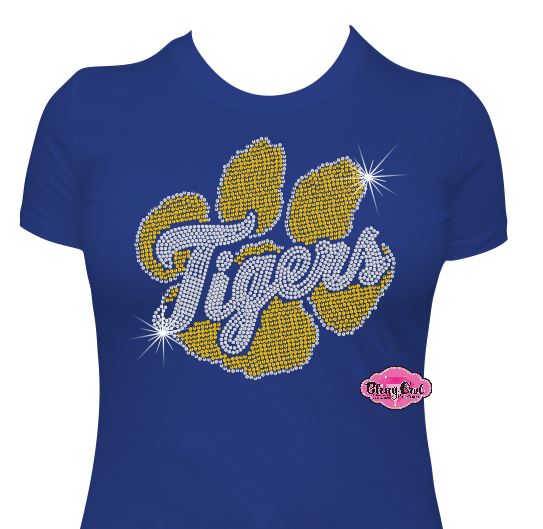 Portlock Primary Tigers Paw Rhinestone 2
