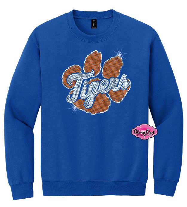 TCES Orange Tigers Crewneck