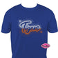 Tigers Scatter Large 2 Color Unisex Tshirt