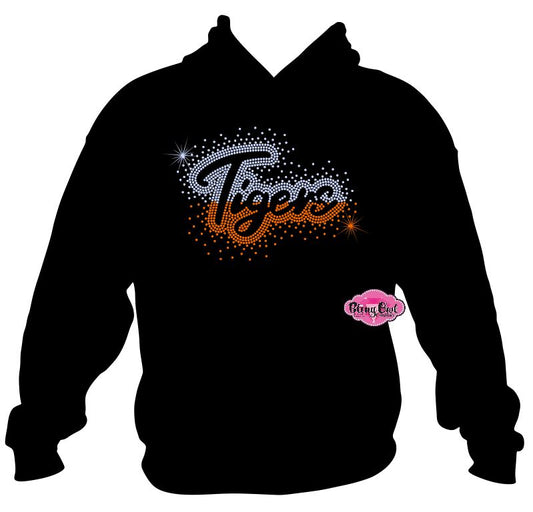 Tigers Scatter Large 2 Color Sweatshirt