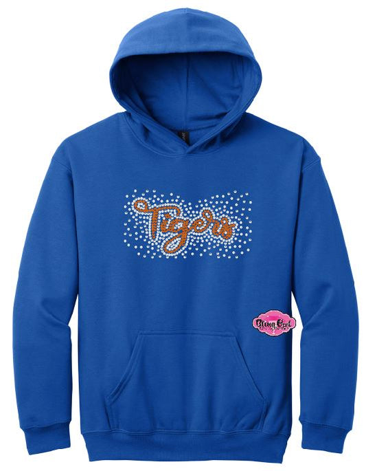 Tigers Scatter Cheer Youth Sweatshirt
