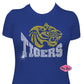 Tigers (side view)