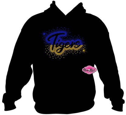 Tigers Cursive Scatter 1 Unisex Sweatshirt