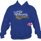 Tigers Cursive Scatter 1 Unisex Sweatshirt