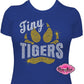 Tiny Tiger Paw Rhinestone
