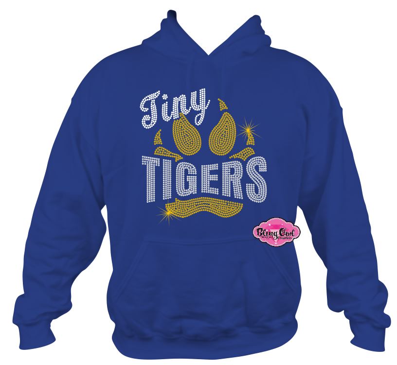 Tiny Tiger Paw Rhinestone