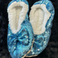 Sequin Slippers - Turquoise