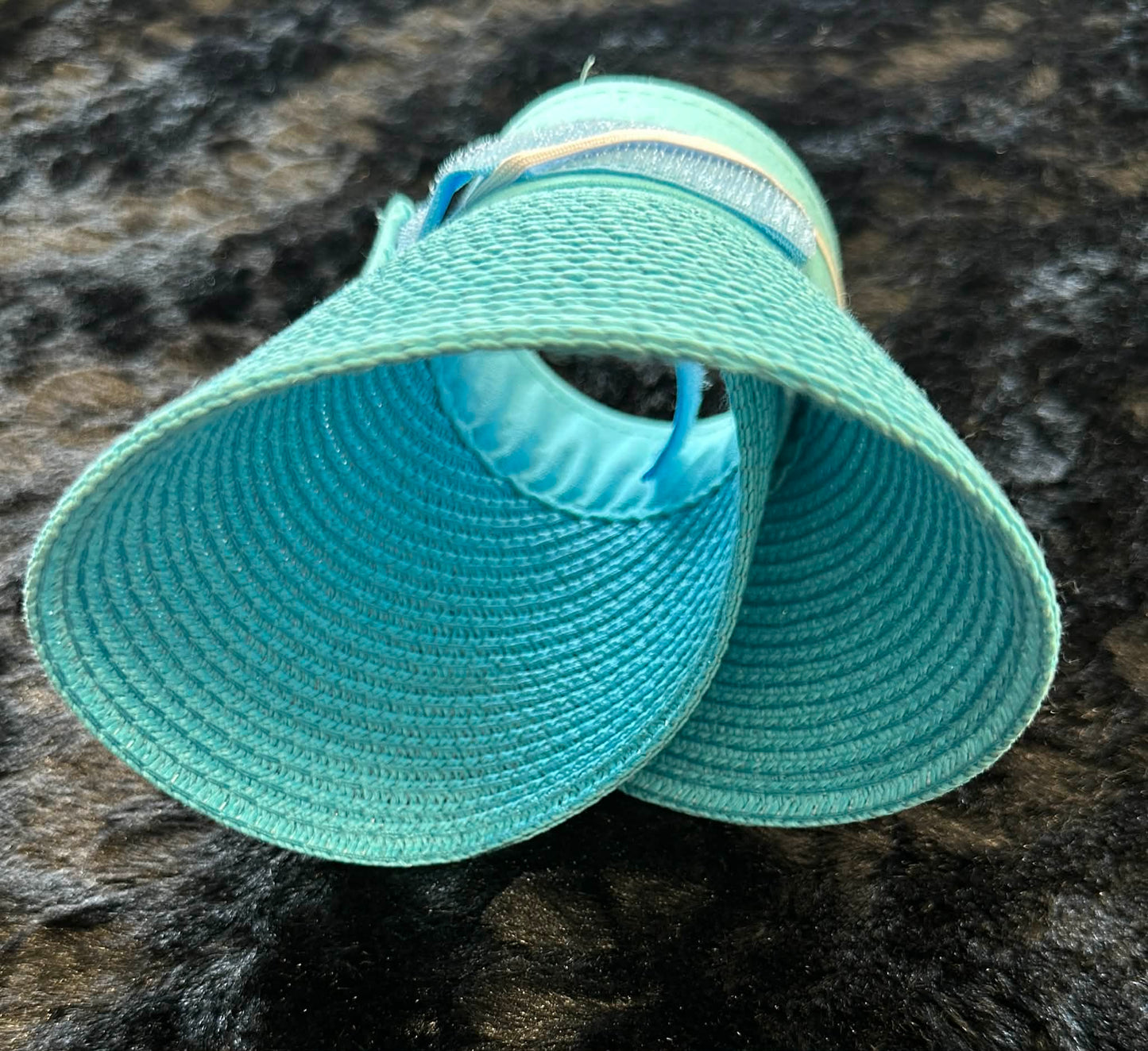 Turquoise Foldable Visor