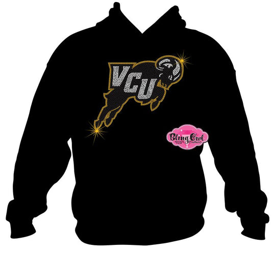 VCU Jumping Ram Hoodie