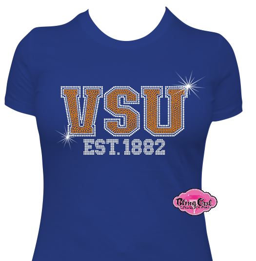 VSU Est 1882 Scoop Neck Womens Fitted