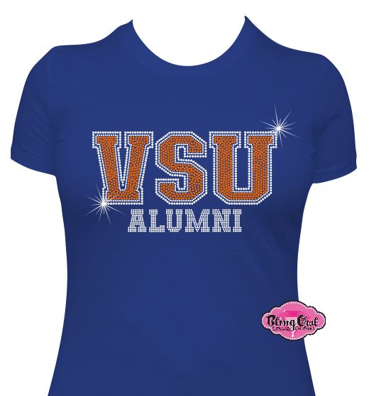 VSU Alumni Scoop Neck Womens Fitted