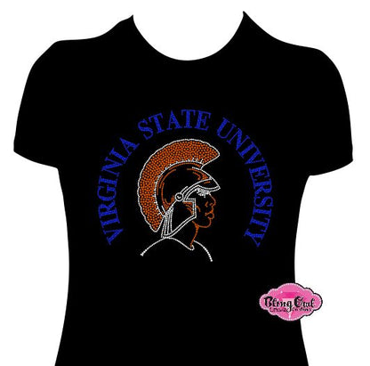 VSU Circle Logo Scoop Neck Womens Fitted