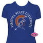 VSU Circle Logo Scoop Neck Womens Fitted
