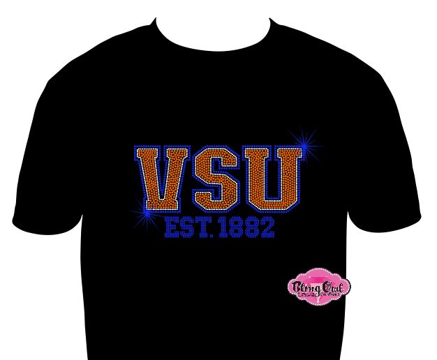 VSU Est 1882 Scoop Neck Unisex Tee