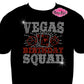 las vegas cards birthday squad celebration girls trip party rhinestone bedazzled sparkle bling