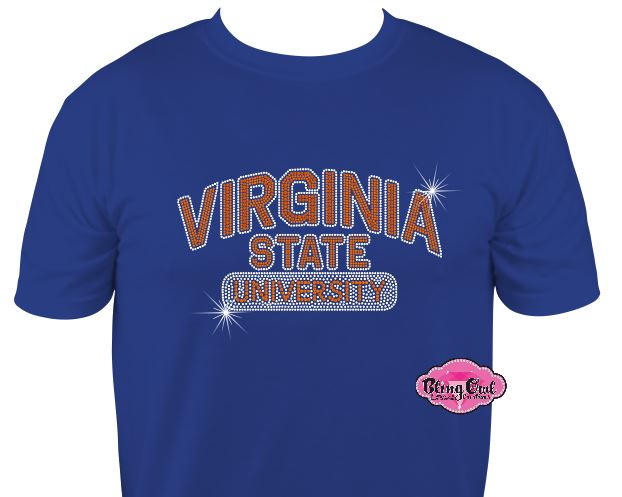 VSU Virginia State Arch Scoop Neck Unisex Tee